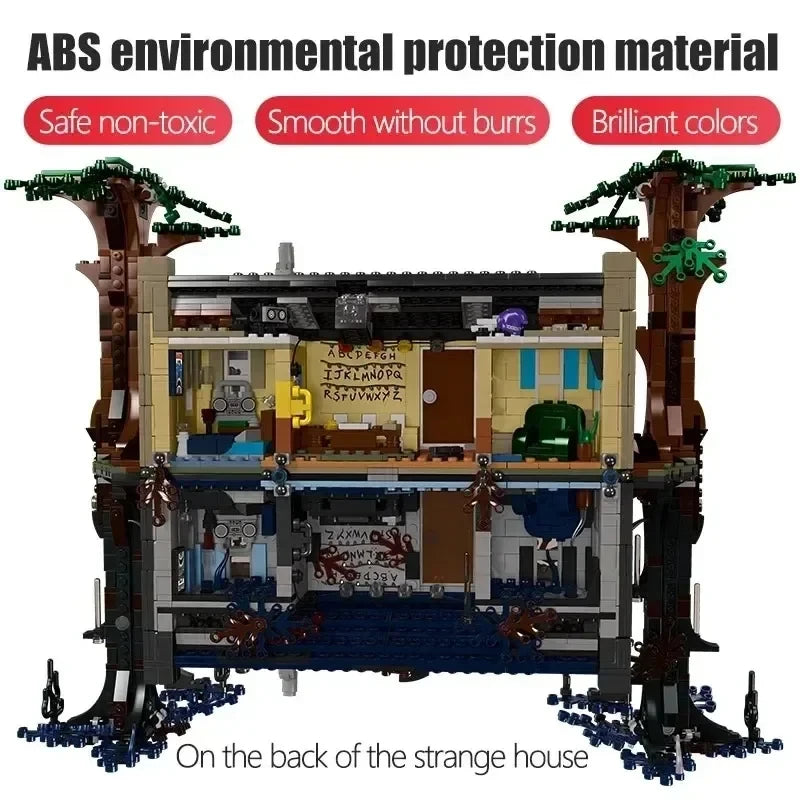 2499pcs Upside Down World Building Block Model  2026 Movie Series Movie Children's educational Assembly Brick Toy Birthday Gift
